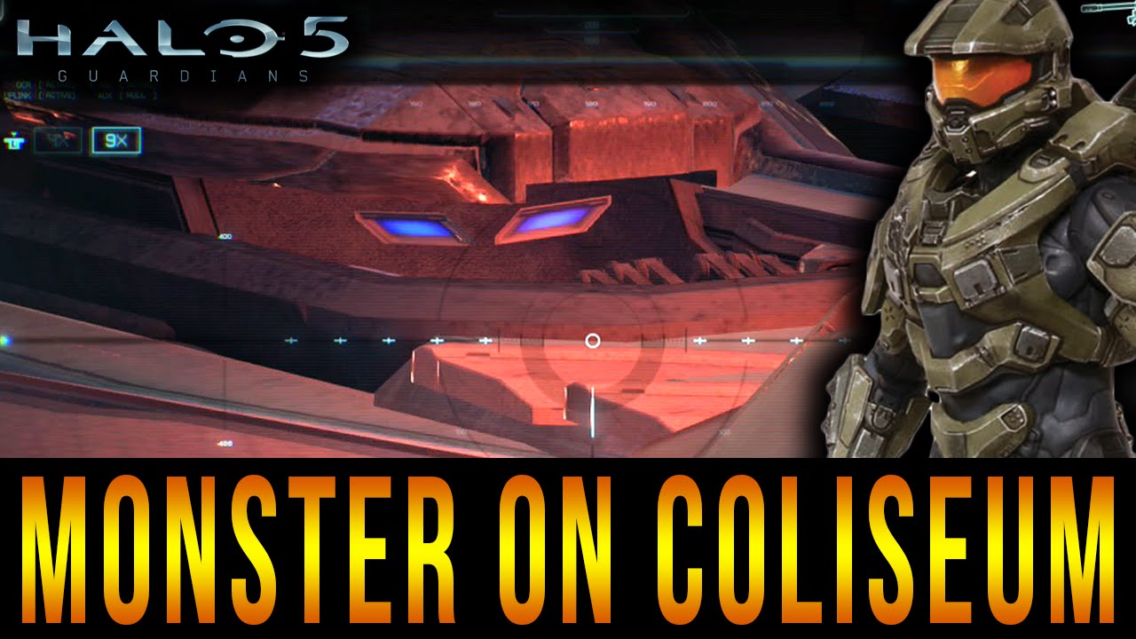 Halo 5 - Secret Little Monster On Coliseum