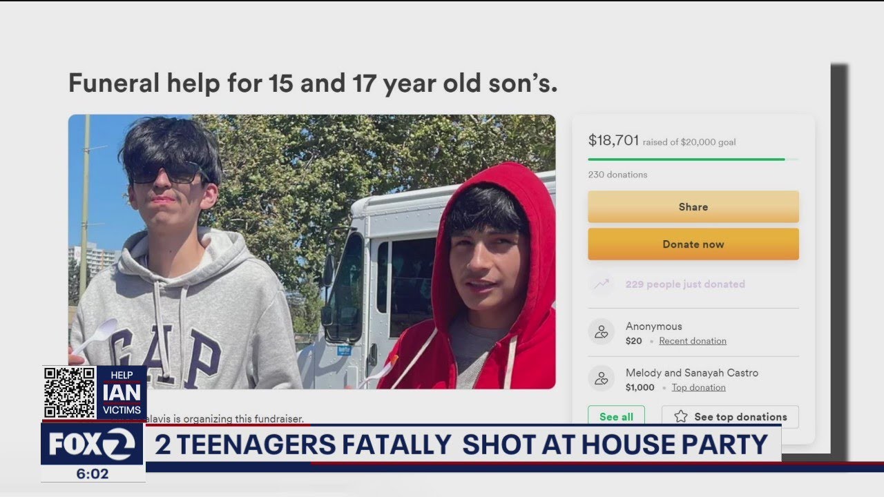 Two teen brothers shot and killed at Oakland house party - YouTube