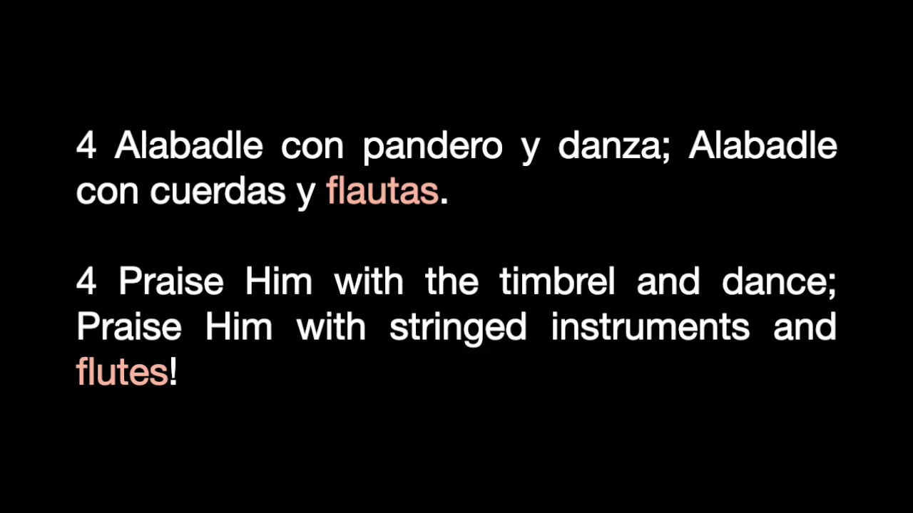 salmo-psalm-150-aprende-ingl-s-learn-spanish-youtube