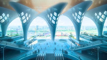 China’s New Mega Station: 5x the Size of NYC