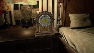 How to Solve Clock Puzzle in Master Bedroom, RESIDENT EVIL 7 biohazard screenshot 4