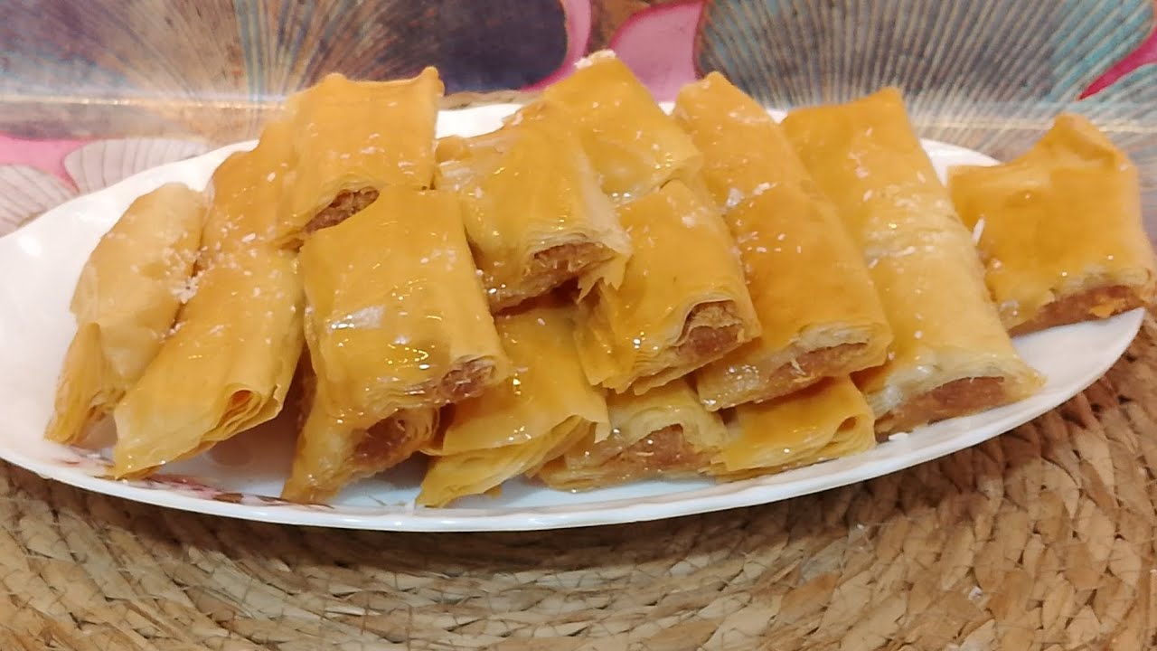 أسهل وألذ طريقة لعمل الجلاش الحلو في البيت 🔥