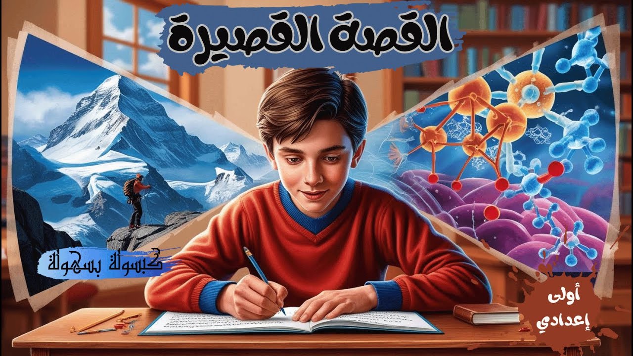 القصة القصيرة للصف الأول الإعدادي - القصة القصيرة  - التعبير الكتابي ( الصف الأول الإعدادي )