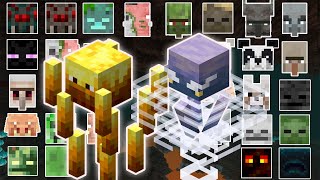 BREEZE AND BLAZE VS 2 OF EVERY MOB | MINECRAFT