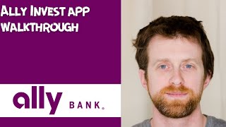 Ally Invest app walkthrough screenshot 4