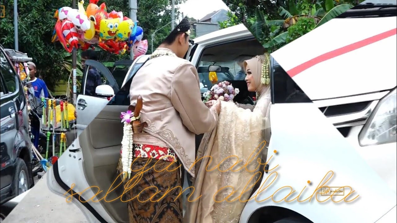 //YA NABI SALLAM ALLAIKA// SEPASARAN TEMANTEN ADAT JAWA//