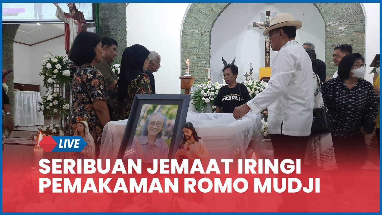 🔵 Romo Mudji Dimakamkan di Girisonta Diiringi Ribuan Jemaat dari Berbagai Daerah