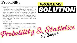 Probability & Statistics for Engineers & Scientists by Walpole | Solution Chap 2