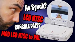 Modding Playstation One - Sync Fix - Convert Ntsc Display To Pal Only