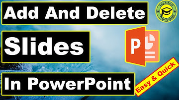 How to Add and  Delete A PowerPoint Slide | Delete and Add Slides In PowerPoint| Delete Slide #PPT