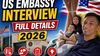 US Embassy Interview Full Details | 2026 | EB3 | USRN | PhRN | US Immigrant | USEM