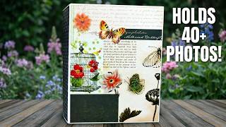 This Butterfly Scrapbook Holds So Many Photos (SOLD)