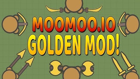 MOOMOO.IO GOLD WEAPONS & TOOLS with GOLDEN MOD, HACK,CHEAT