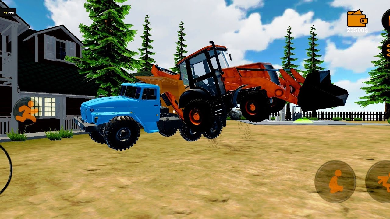 TOP 3 AMAZING FACTS IN BACKHOE LOADER JCB SIMULATOR - YouTube