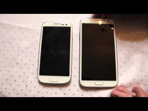 Samsung Galaxy S3 VS Samsung Galaxy Note 2 Androidizen