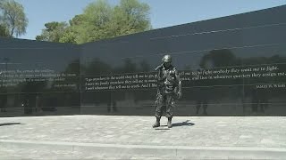 Dedication of veterans memorial