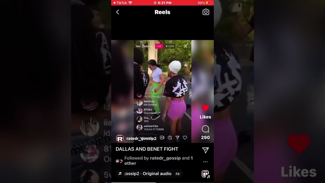 Benet And Dallas Fake Fighting 