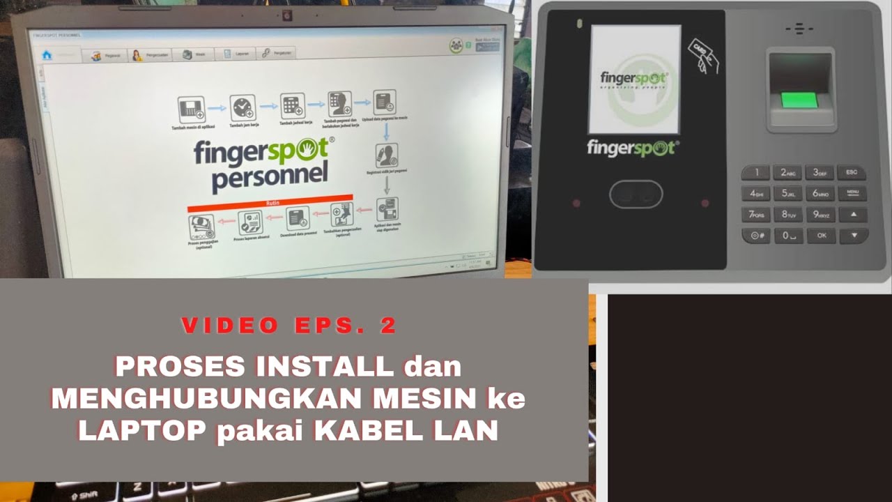 Cara install Aplikasi Fingerspot Personnel - Episode 02 - proses