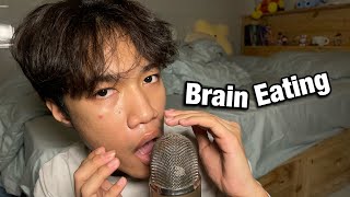 ASMR Tingly Brain Eating