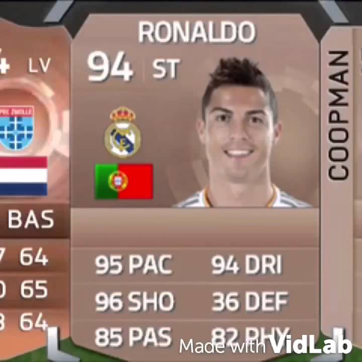 Cristiano Ronaldo in a bronze pack - Fifa 15