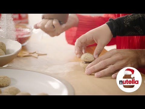 Italian Hazelnut Cookies with Nutella® hazelnut spread