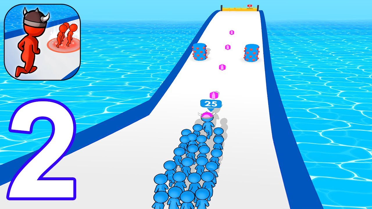 Crowd Battle 3D - Gameplay Part 2 All Levels 11-20 (Android, iOS) #2