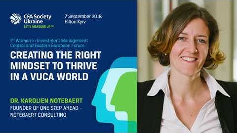 How to thrive in a VUCA world