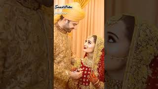 Aiman Khan And Muneeb Wedding Sweet Pictures