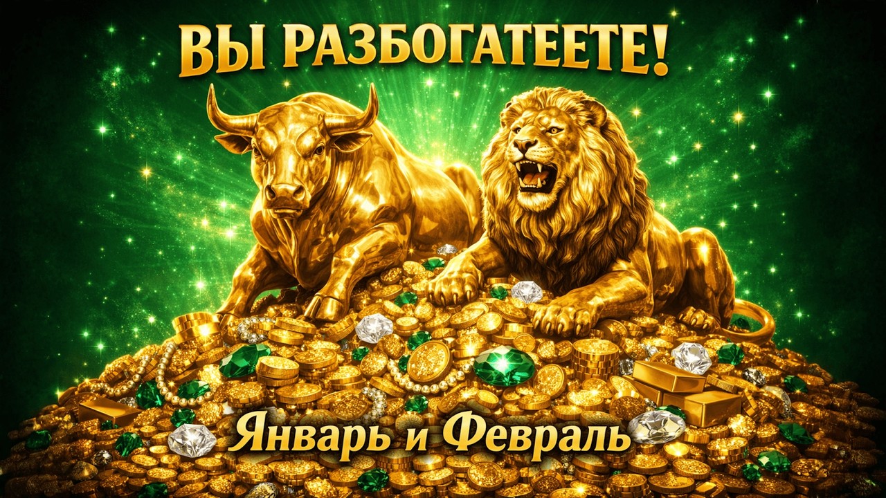 Телец и Лев: Вы ждали этого 7 лет! Конец испытаниям и Грандиозный Успех в 2026