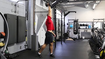 Single Arm Dumbbell Rotational Push Press