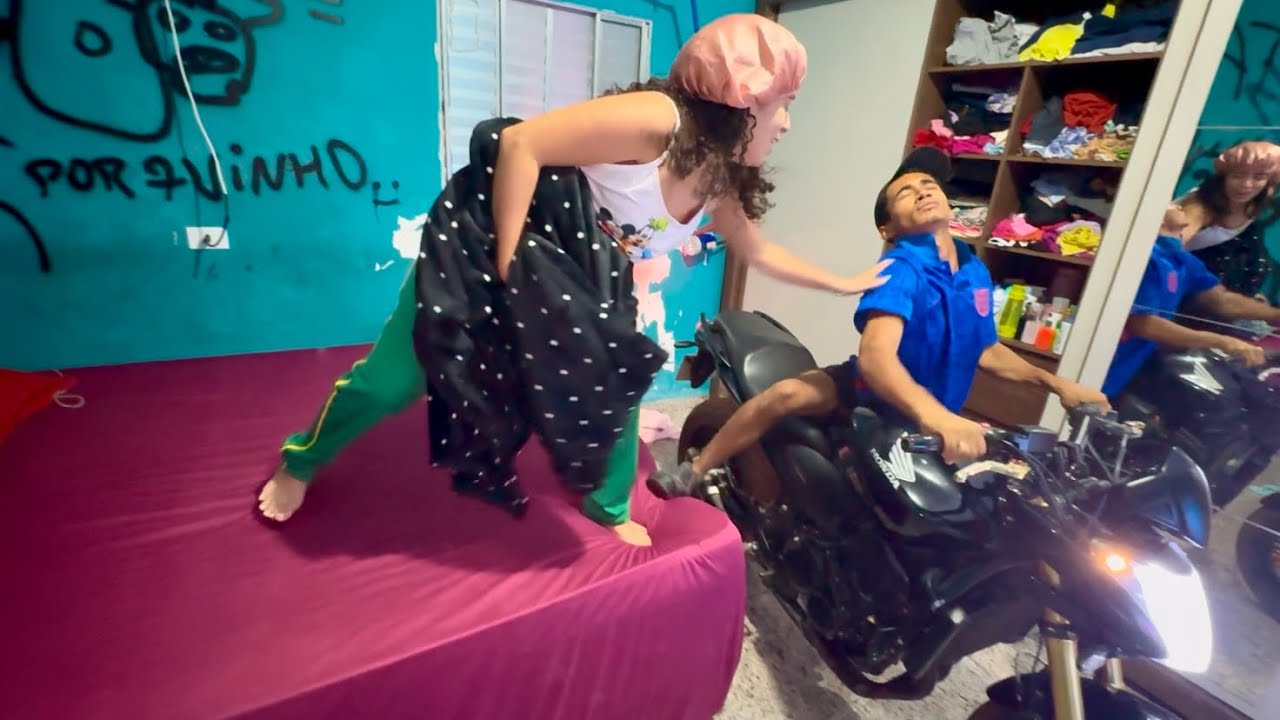 ACORDEI MINHA NAMORADA COM A HORNET ACELERANDO TUDO