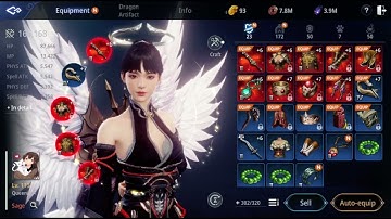 MIR4 Asia 3-124 | How I work on my physical attack | codex