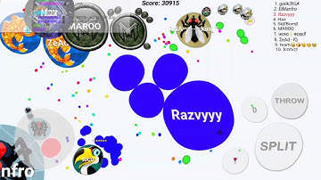 THE OFFICIAL START OF BLOB.IO PRO // MOST EPIC DOUBLESPLITS