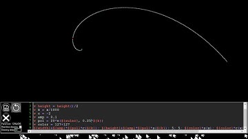 Archimedean and Logarithmic Spiral[Math Art Generator]