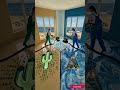 Triple epoxy floor