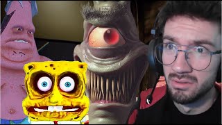 Hedef Ben Mi̇yi̇m Lan Süngerbobun Korku Oyunu Potrick Snap 2