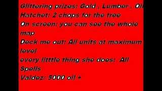 Warcraft 2 Cheats