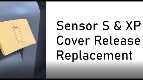 Windsor Karcher Sensor S and Sensor XP Cover Release Replacement Walk-Through