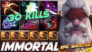 Sniper Epic Marksman 30 Frags - Dota 2 Pro Gameplay [Watch &amp; Learn]