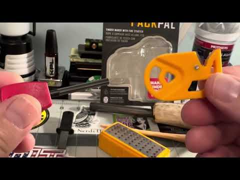 Testing a new piece of kit for starting fires ????