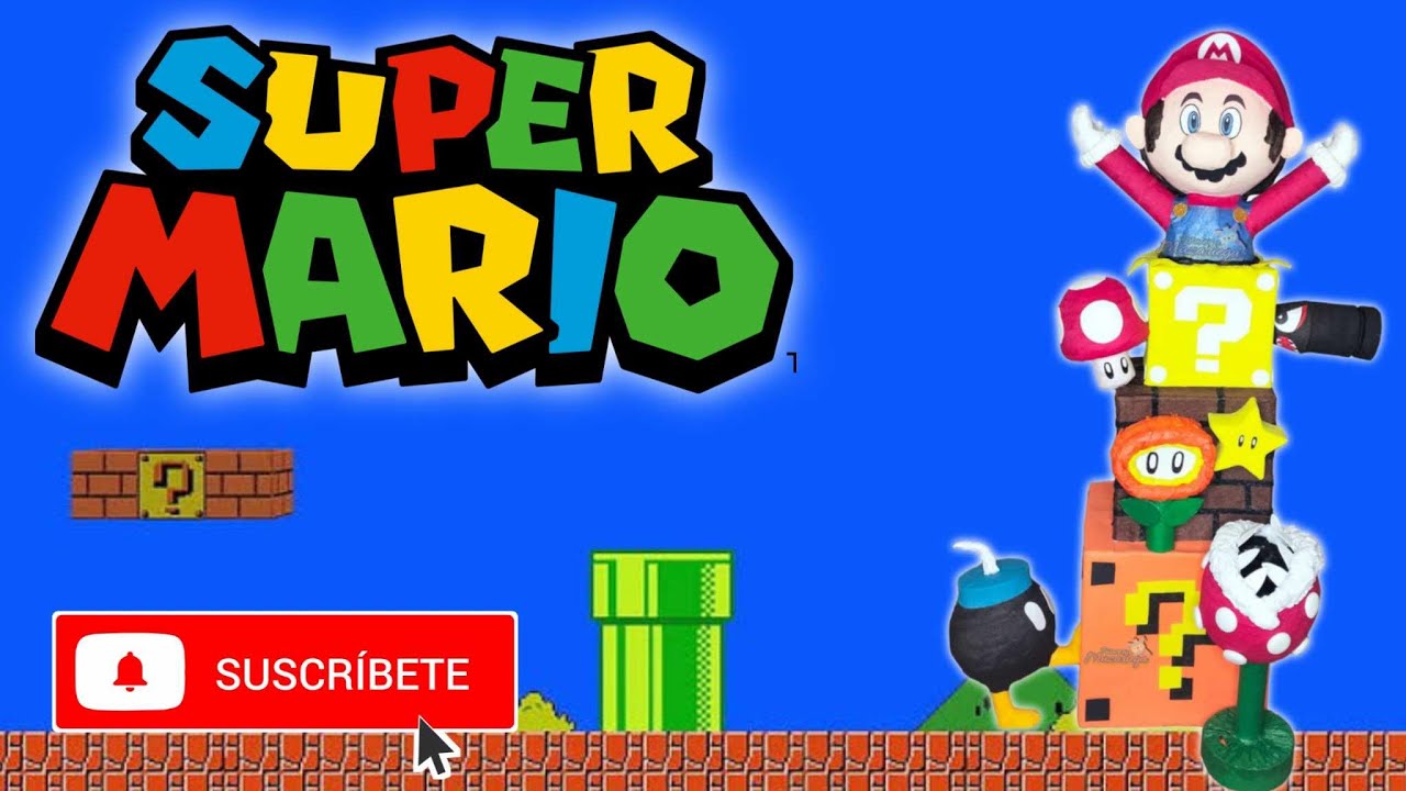 Piñata de mario bross/ 3D