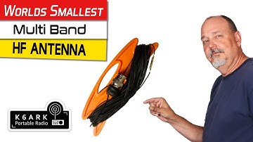 K6ARK EFHW  - Tiny Portable QRP Antenna Kit