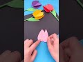 DIY Paper Flowers Tulips Easy Paper Craft for Kids #diytulips #papertulip #paperflowerseasy