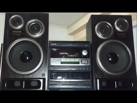 SPEAKER AIWA SX-Z850 CON EQUIPO AIWA NSX-V915 (1080p) - YouTube