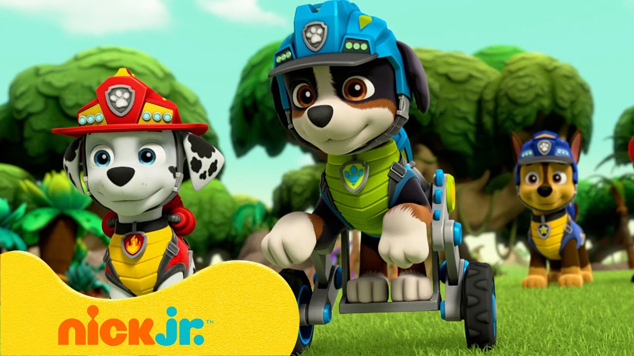 PAW Patrol | ¡Dinoaventuras con Rex! | Nick Jr. en Español, image size:1280x720