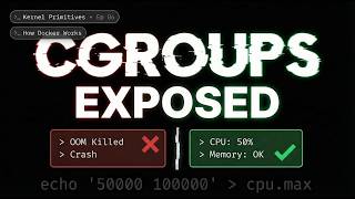 Linux Cgroups Tutorial: The Engine Behind Docker & Kubernetes Resource Limits Linux Cgroups Tutorial: The Engine Behind Docker & Kubernetes Resource Limits