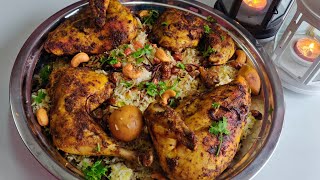 அரேபியன் மந்தி பிரியாணி | Chicken Mandi Recipe, Arabian mandi | mandi recipe in Tamil, mandi biryani