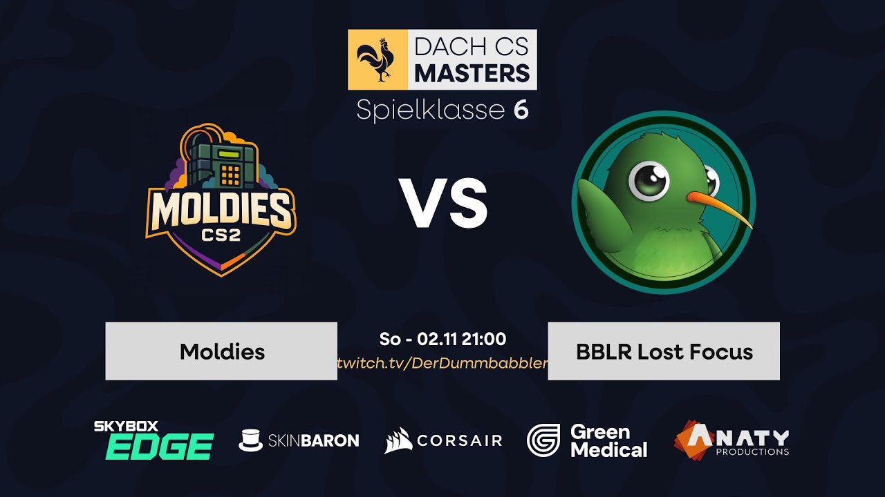 Babbler Lost Focus vs. Moldies | Cast mit Babbler | DACH CS Masters Saison 4
