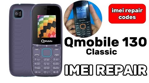 Qmobile 130 Classic IMEI REPAIR || How to Change IMEI Number || All IMEI REPAIR Codes 2024