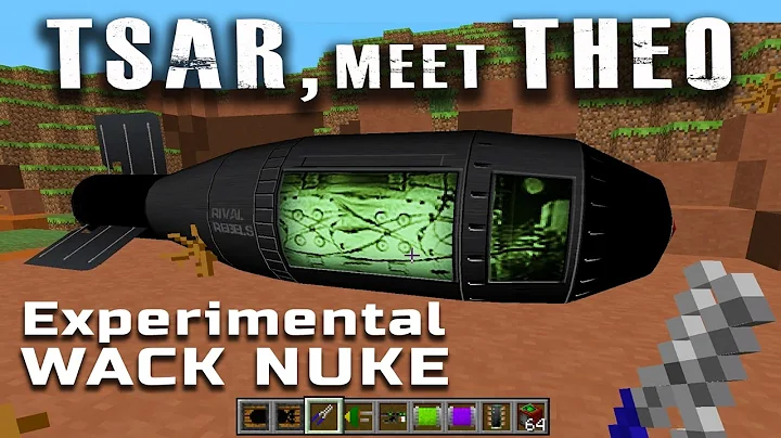 Theo 100 MT TNT experimental Tsar Bomba in Minecraft